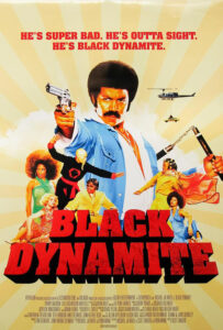 Film poster for "Black Dynamite."