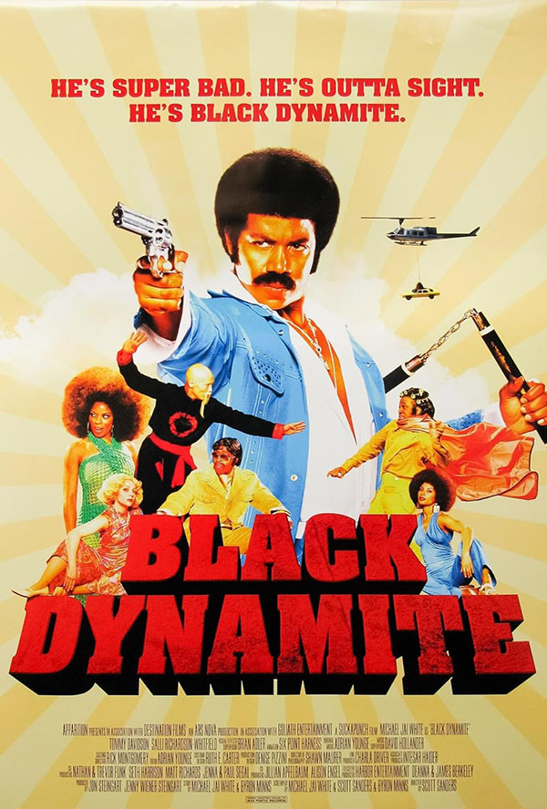 Film poster for "Black Dynamite."