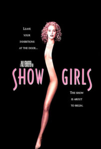 Film poster for Showgirls.