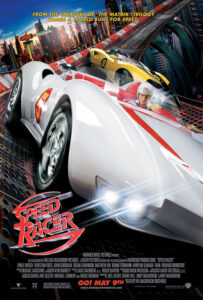 Poster for the 2008 film "Speed Racer."