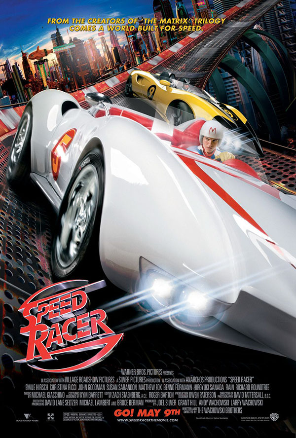 Poster for the 2008 film "Speed Racer."