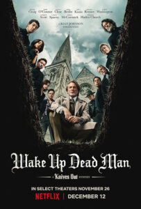 Film poster for Wake Up Dead Man.