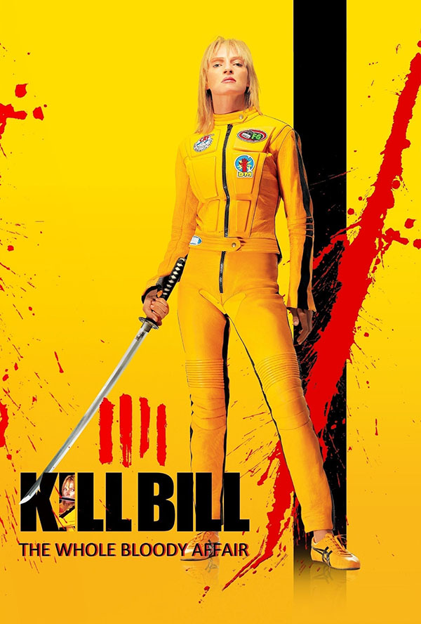Film poster for "Kill Bill: The Whole Bloody Affair."