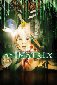 Film poster for "The Animatrix."